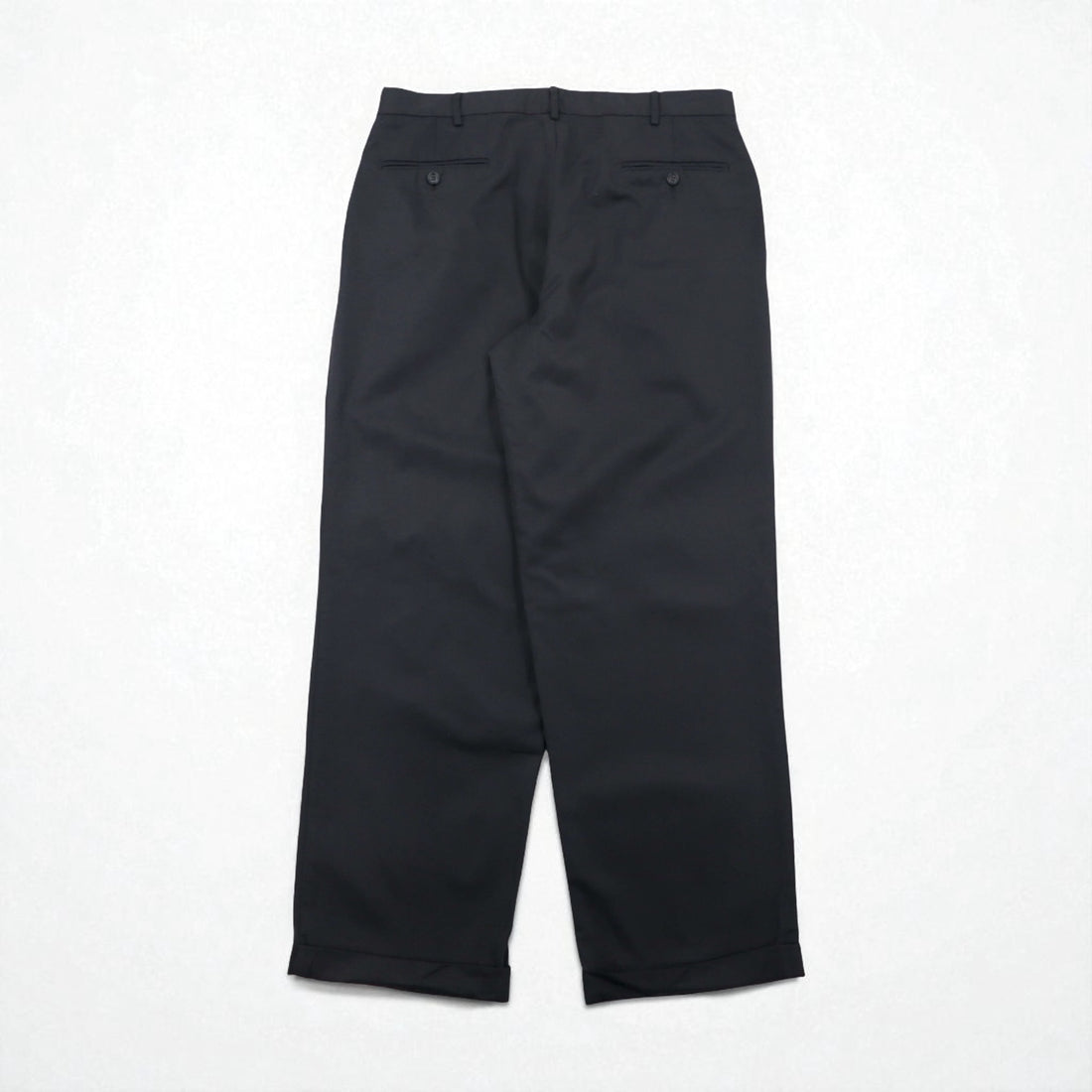 DOCKERS ( Levi's ) 00年代 2タック ワイド スラックスパンツ L グレー ポリエステル