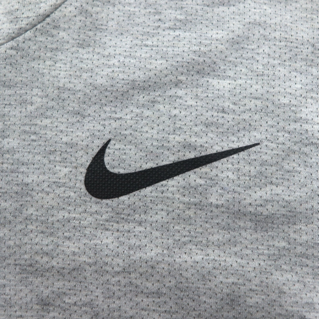 NIKE Dri-Fit Hoodie Long Sleeve T-Shirt M Gray L/S Hooded Training Top AO7579-012