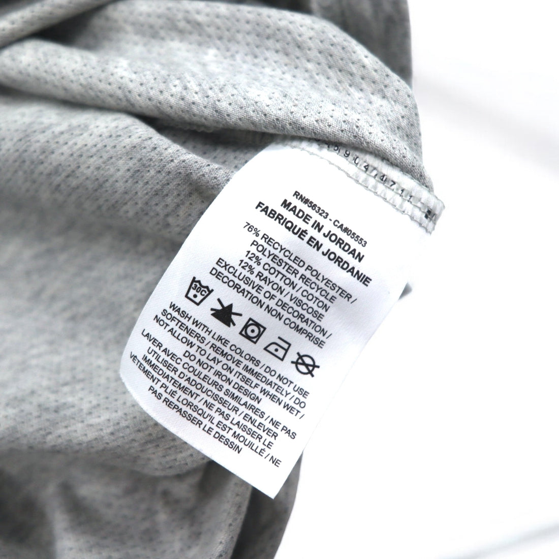 NIKE Dri-Fit Hoodie Long Sleeve T-Shirt M Gray L/S Hooded Training Top AO7579-012