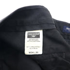 DOCKERS ( Levi's ) 00年代 2タック ワイド スラックスパンツ L グレー ポリエステル
