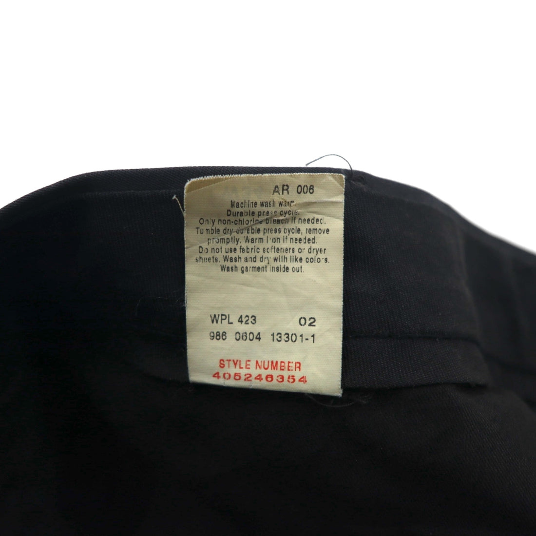 DOCKERS ( Levi's ) 00年代 2タック ワイド スラックスパンツ L グレー ポリエステル