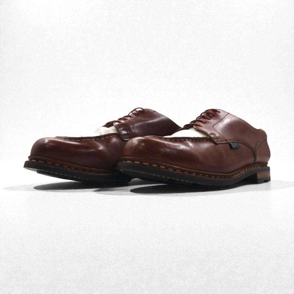 Paraboot Chambord U-Tip Combination Moccasin Shoes, Size 26.5cm, Vibram Sole, UNITED ARROWS Special Order, 12979 10, Made in France