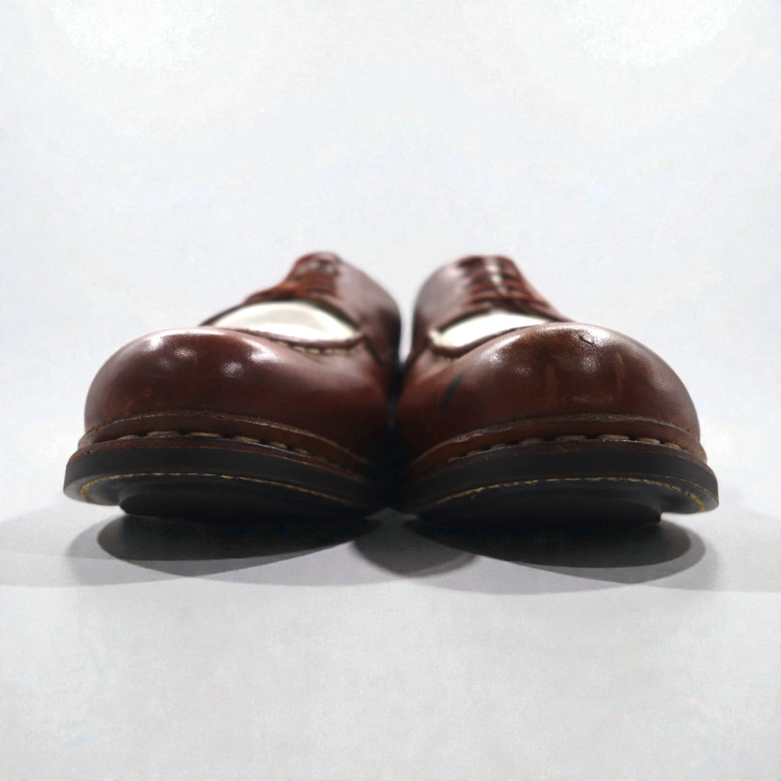 Paraboot Chambord U-Tip Combination Moccasin Shoes, Size 26.5cm, Vibram Sole, UNITED ARROWS Special Order, 12979 10, Made in France