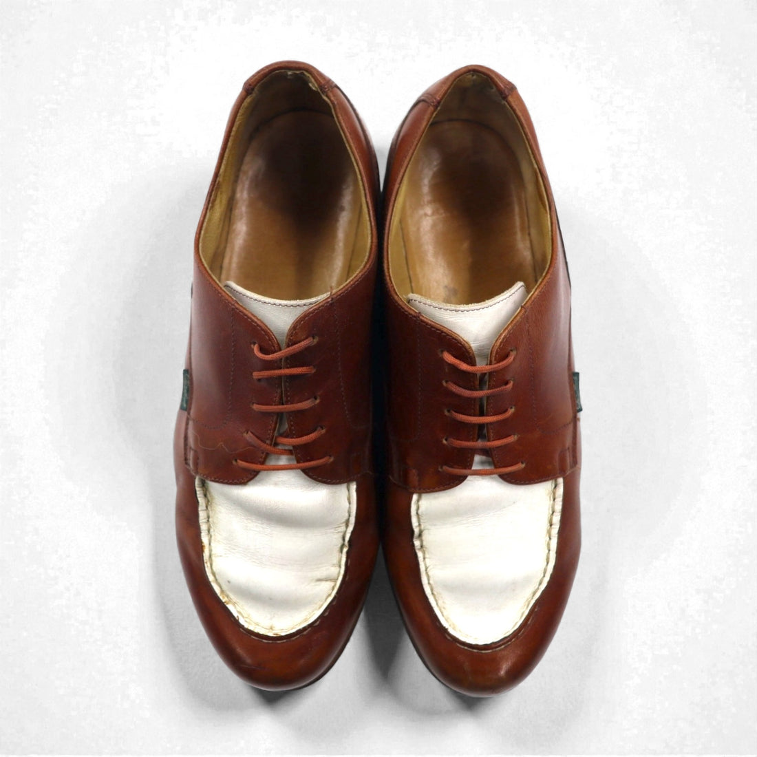 Paraboot Chambord U-Tip Combination Moccasin Shoes, Size 26.5cm, Vibram Sole, UNITED ARROWS Special Order, 12979 10, Made in France