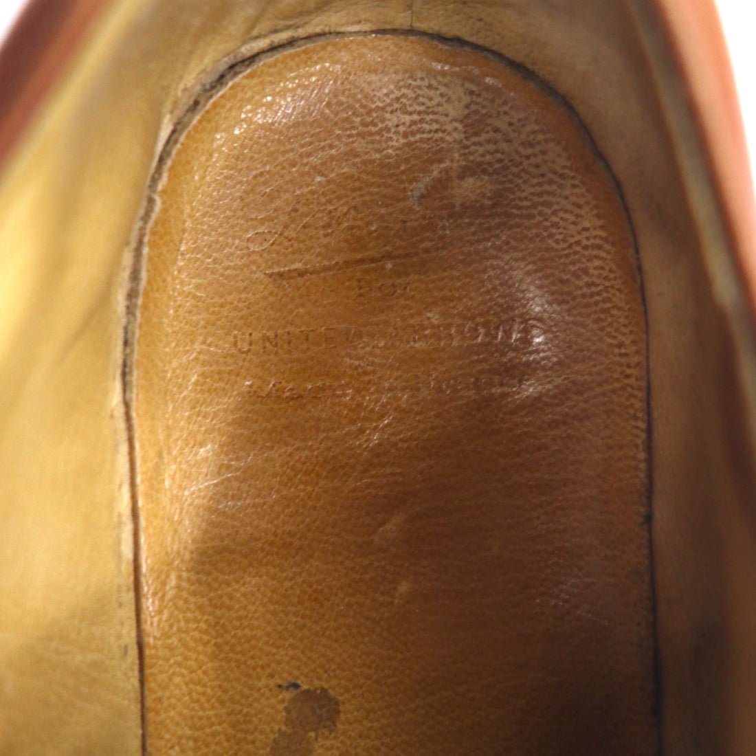 Paraboot Chambord U-Tip Combination Moccasin Shoes, Size 26.5cm, Vibram Sole, UNITED ARROWS Special Order, 12979 10, Made in France