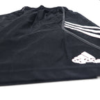 adidas 3ストライプ ショートパンツ ハーフパンツ M ブラック ポリエステル バスケットボール ゲームパンツ