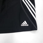 adidas 3ストライプ ショートパンツ ハーフパンツ M ブラック ポリエステル バスケットボール ゲームパンツ