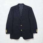 CHAPS Ralph Lauren 80年代 日本製 ブレザー テーラードジャケット M ネイビー ウール 紺ブレ 金ボタン