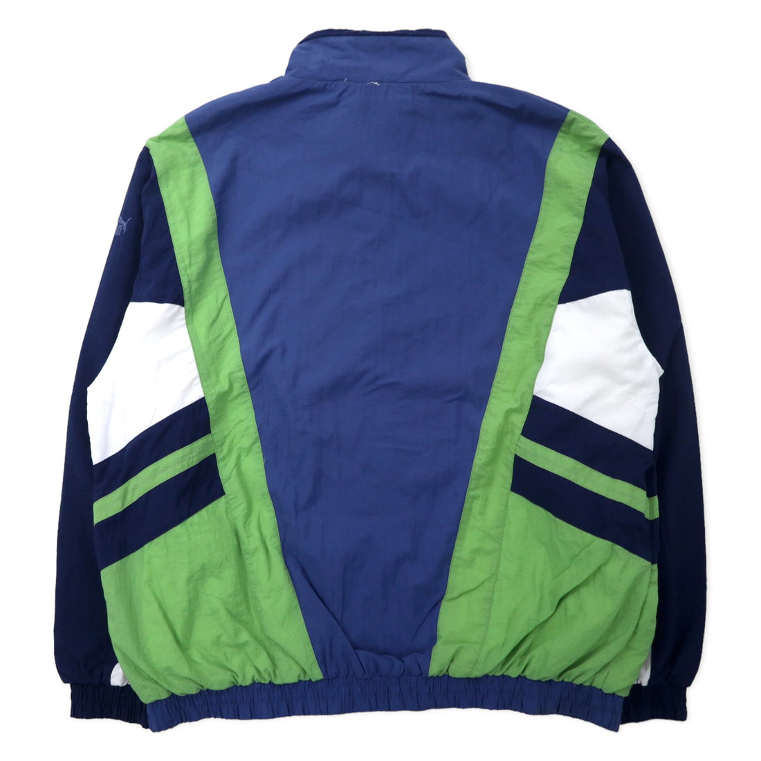 PUMA 90's Nylon Jacket Wind Jacket M Navy Polyester Big Size