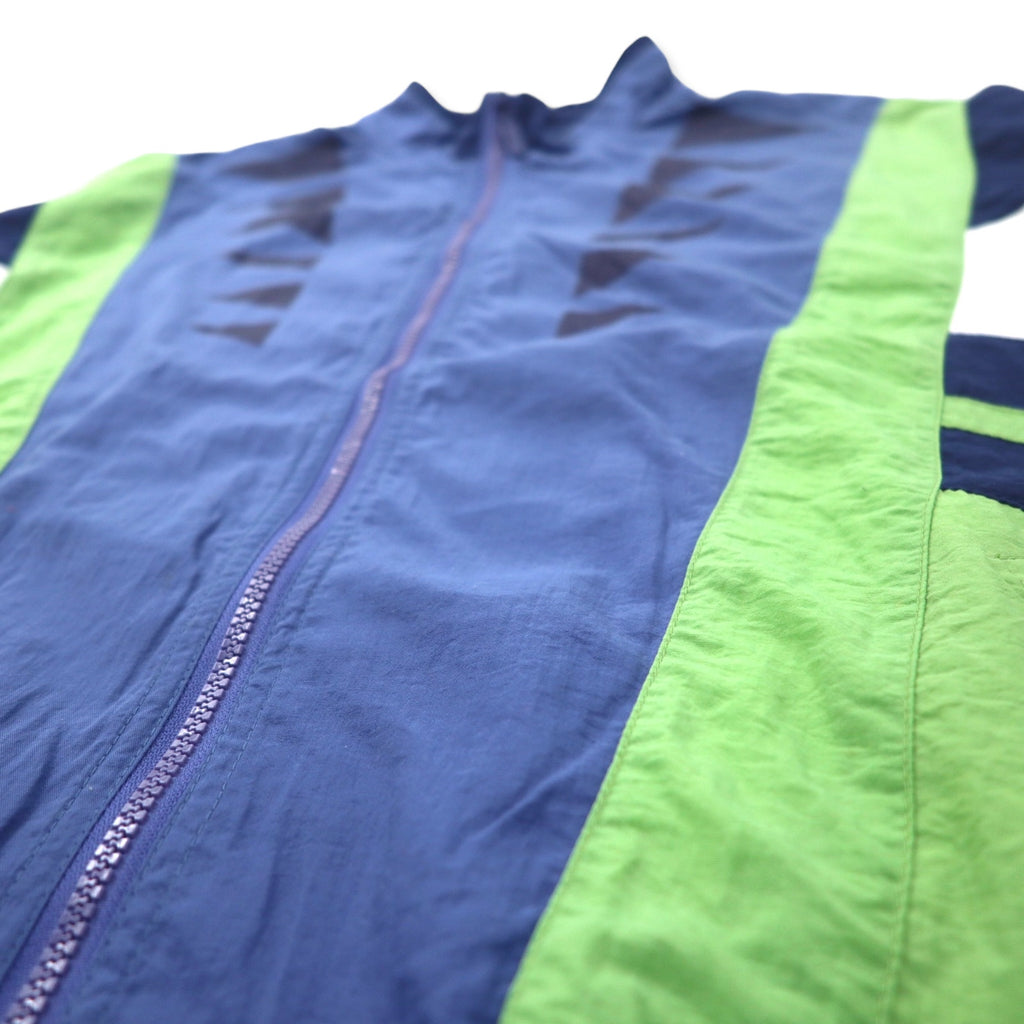 PUMA 90's Nylon Jacket Wind Jacket M Navy Polyester Big Size