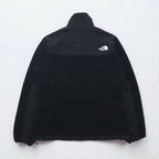 THE NORTH FACE POLARTEC Denali Fleece Jacket, Medium, Black Nylon Switching, Full Zip, High Neck, Drawcord