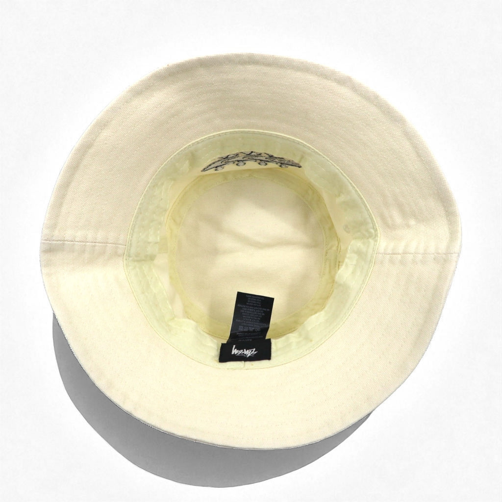 CDG (COMME des GARÇONS) x STUSSY canvas bucket hat, size S/M, CDG CANVAS BUCKET HAT 332104