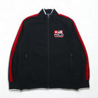 POLO RALPH LAUREN トラックジャケット ジャージ L ブラック ポリエステル コットン