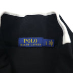 POLO RALPH LAUREN トラックジャケット ジャージ L ブラック ポリエステル コットン