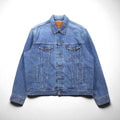 Levi's 90年代 イタリア製 ユーロモデル デニム トラッカージャケット Gジャン XL インディゴ ブルー 70503 0407