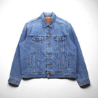 Levi's 90年代 イタリア製 ユーロモデル デニム トラッカージャケット Gジャン XL インディゴ ブルー 70503 0407