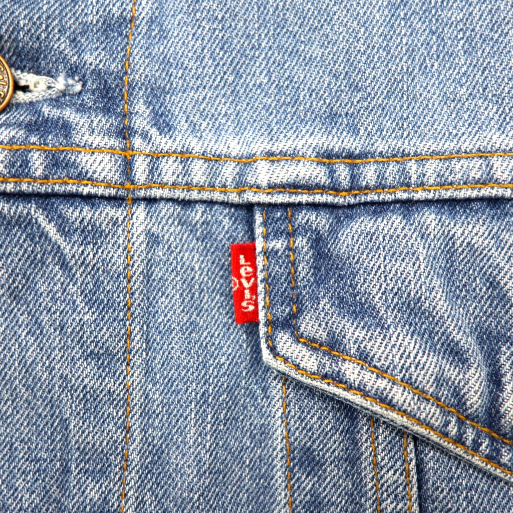 Levi's 90年代 イタリア製 ユーロモデル デニム トラッカージャケット Gジャン XL インディゴ ブルー 70503 0407