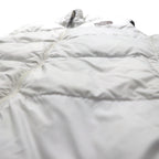 THE NORTH FACE Nuptse 700 Fill Power Down Vest, Medium, White Nylon, US Standard