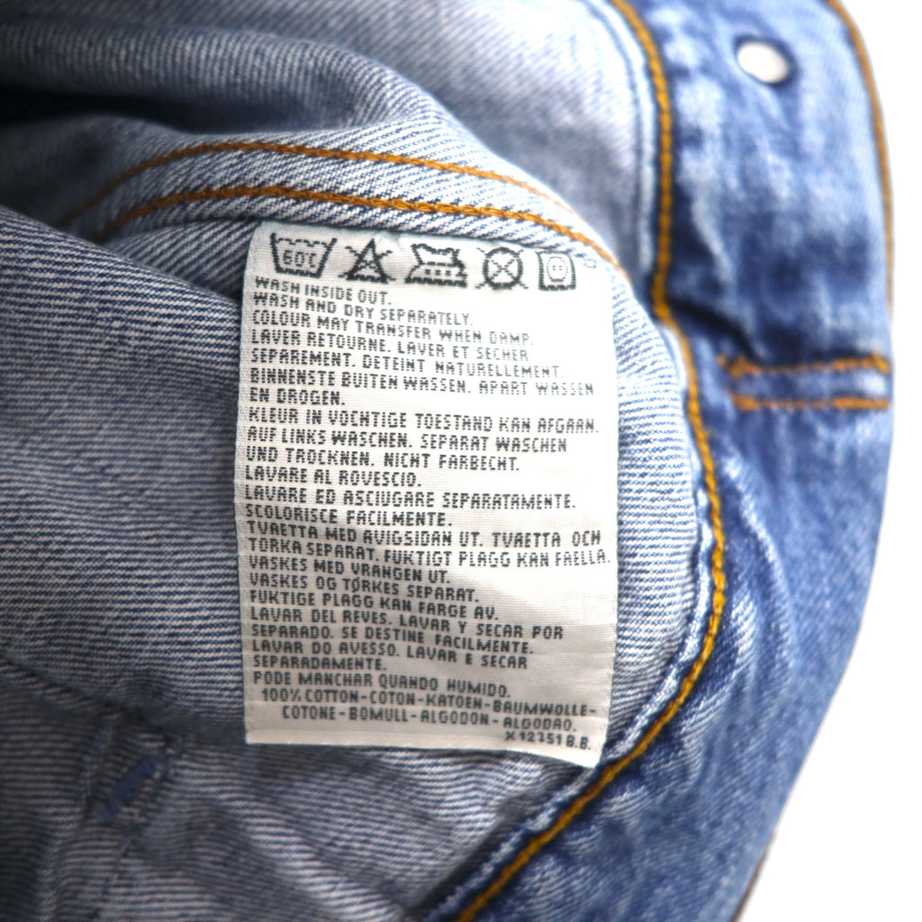 Levi's 90年代 イタリア製 ユーロモデル デニム トラッカージャケット Gジャン XL インディゴ ブルー 70503 0407