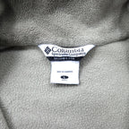 Columbia フルジップ フリースジャケット L ベージュ ポリエステル ワンポイントロゴ刺繍 WM6113