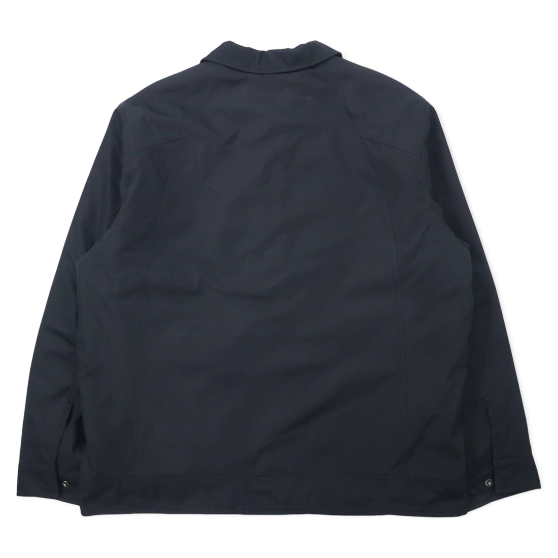 LONDON FOG Swing Top Harrington Jacket L Black Polyester Fleece Liner