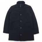 日本然リトテ-古着オンライン-NAUTICA スタンドカラー ダウンジャケット コート S ブラック ポリエステル-NAUTICA Stand collar Puffer Jacket Coat S Black Polyester