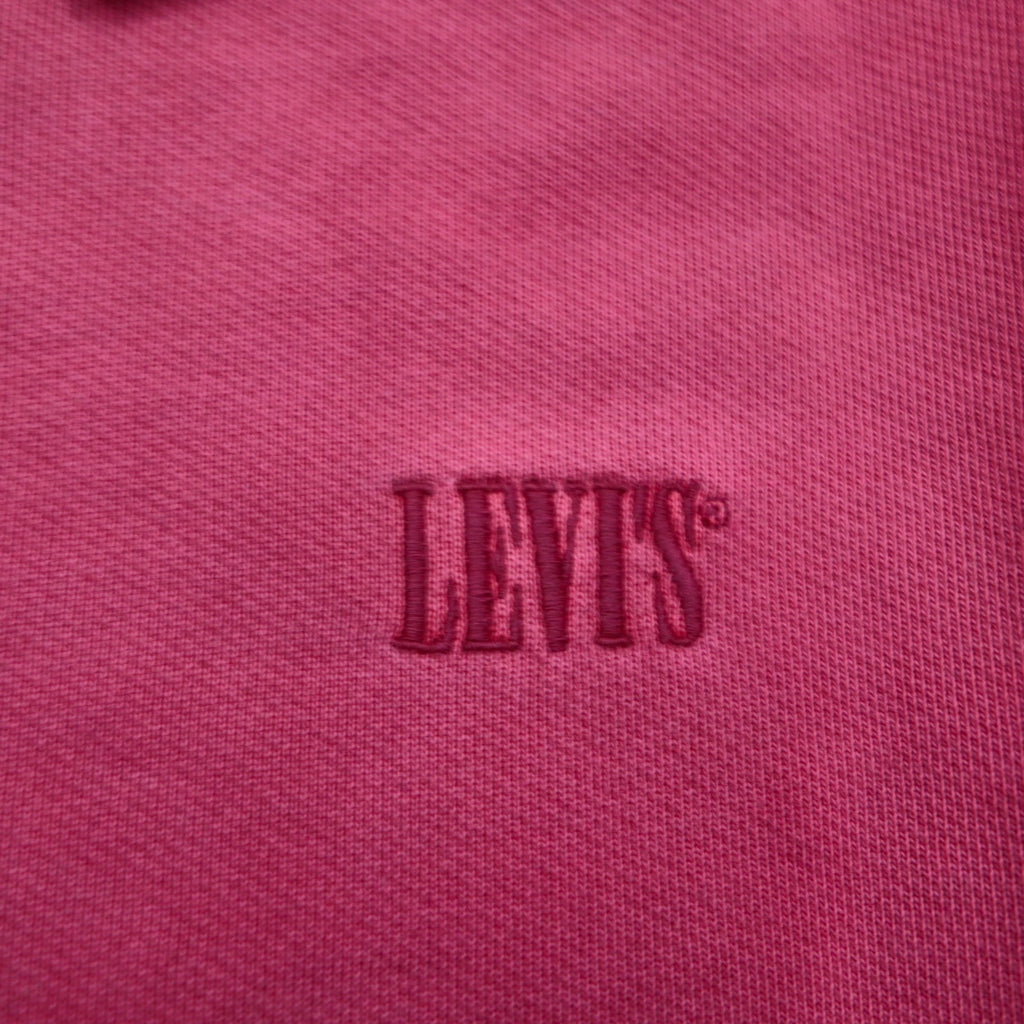 Levi's Relaxed Fit Crew Neck Sweatshirt, Size M, Red, with Embroidered Trim, 85531-0002, Unused