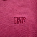 Levi's Relaxed Fit Crew Neck Sweatshirt, Size M, Red, with Embroidered Trim, 85531-0002, Unused