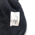 Burberrys Spanish Cashmere Chesterfield Coat M Black Wool WOOL &amp; CASHMERE