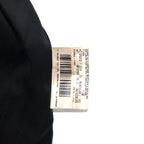 Burberrys Spanish Cashmere Chesterfield Coat M Black Wool WOOL &amp; CASHMERE