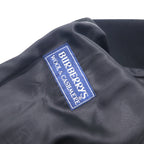 Burberrys Spanish Cashmere Chesterfield Coat M Black Wool WOOL &amp; CASHMERE