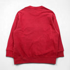Levi's Relaxed Fit Crew Neck Sweatshirt, Size M, Red, with Embroidered Trim, 85531-0002, Unused