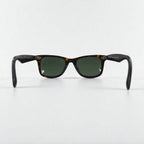 Ray-Ban Wayfarer Wellington Sunglasses, Brown Tortoiseshell, RB2140-F, 902 52-22 3N, Made in Italy