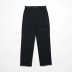 NAUTICA 2タック ワイド スラックスパンツ M ブラック RIGGER コットン