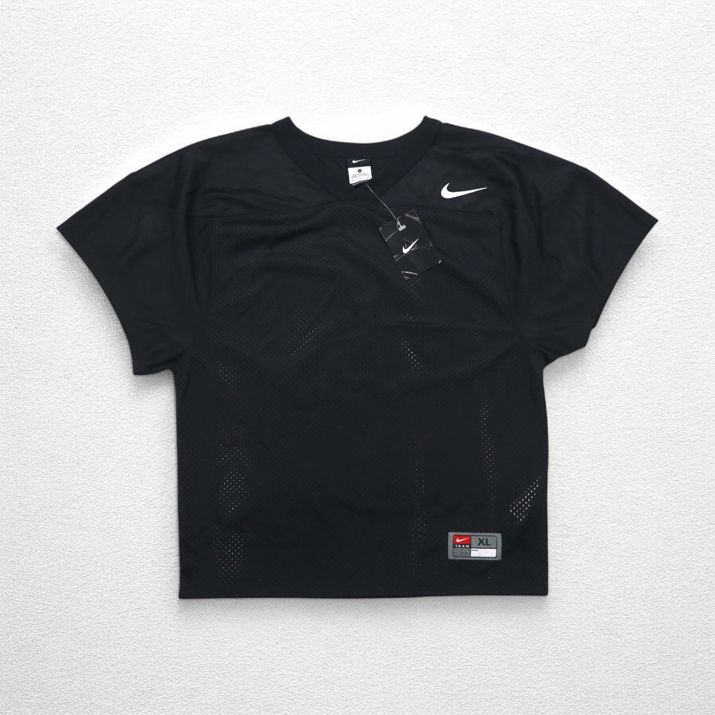 NIKE メッシュ ゲームシャツ XL ブラック ポリエステル スウォッシュ 678434-010 未使用品
