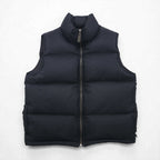 POLO JEANS CO. Ralph Lauren 90s Volume Down Vest, Size Small, Black, Lips Top