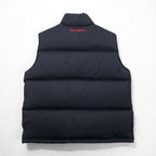 POLO JEANS CO. Ralph Lauren 90s Volume Down Vest, Size Small, Black, Lips Top