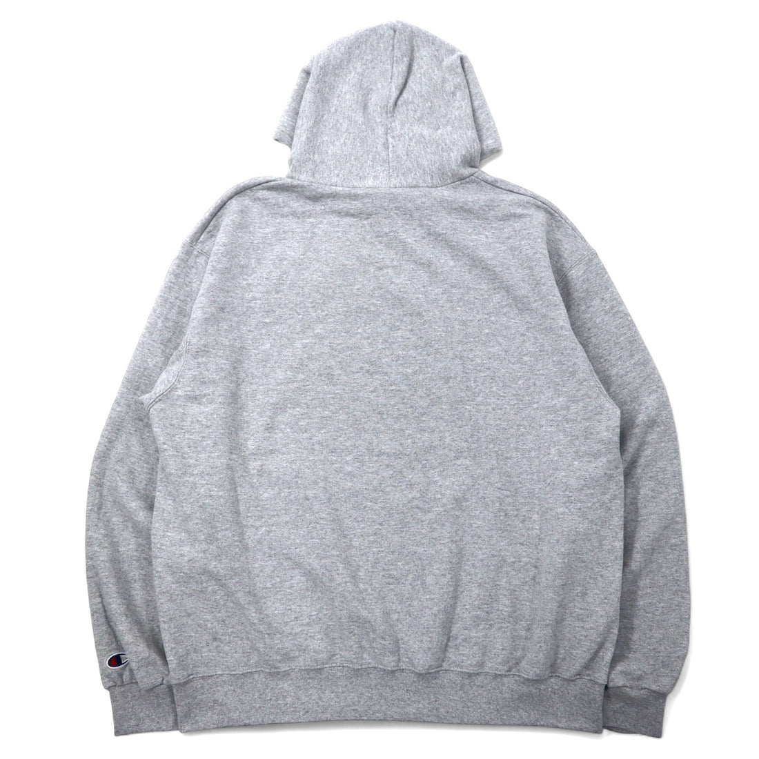 Champion ECO カレッジ プリント パーカー 3XL グレー コットン 裏起毛 NCAA SOONERS ビッグサイズ