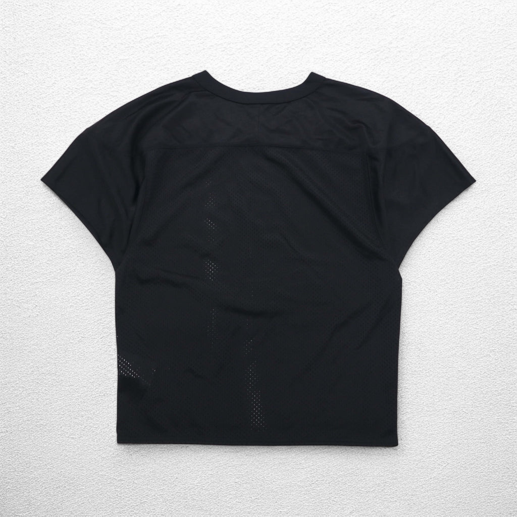 NIKE メッシュ ゲームシャツ XL ブラック ポリエステル スウォッシュ 678434-010 未使用品