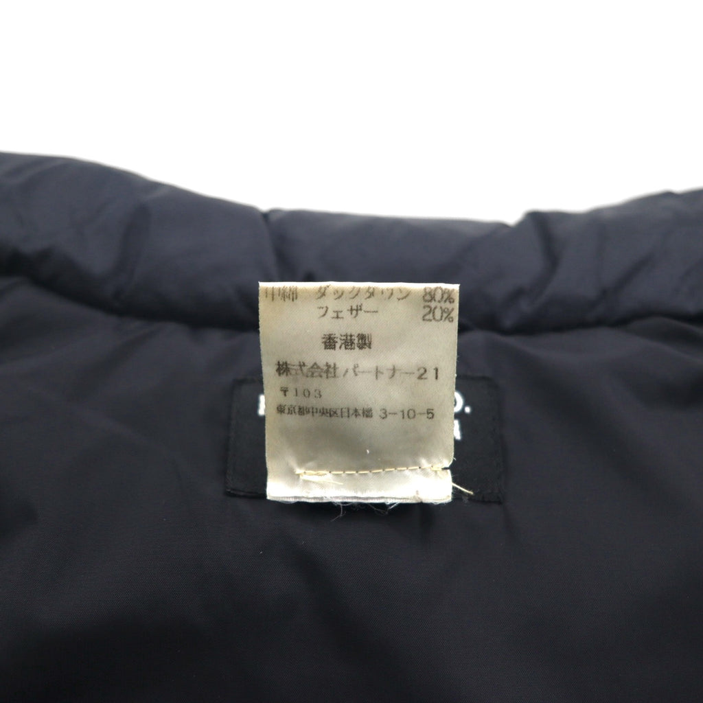 POLO JEANS CO. Ralph Lauren 90s Volume Down Vest, Size Small, Black, Lips Top