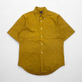 TOWNCRAFT (Pennys) 60s PENN-PREST short sleeve button down shirt, M, camel, cotton