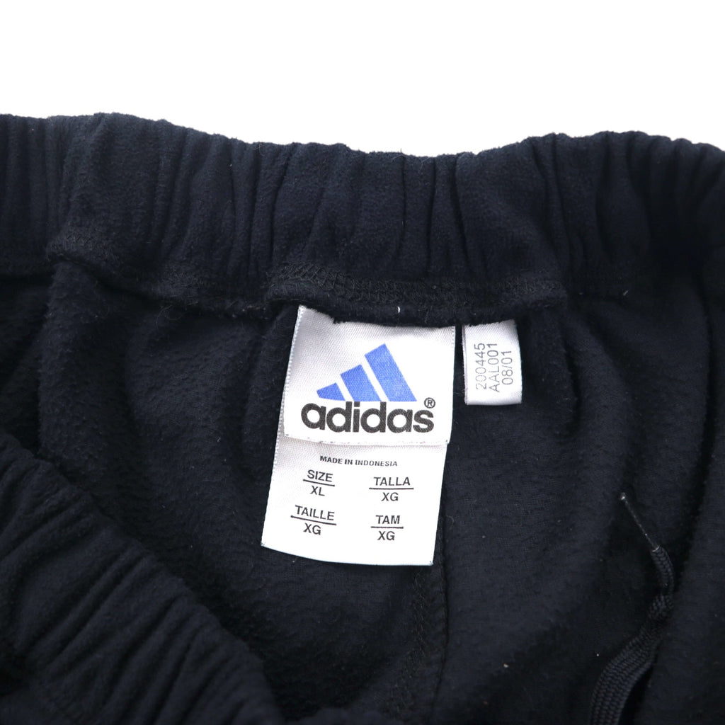 adidas 00s fleece easy pants track pants jersey XL black 3 stripes