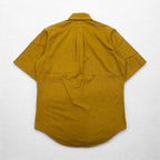 TOWNCRAFT (Pennys) 60s PENN-PREST short sleeve button down shirt, M, camel, cotton