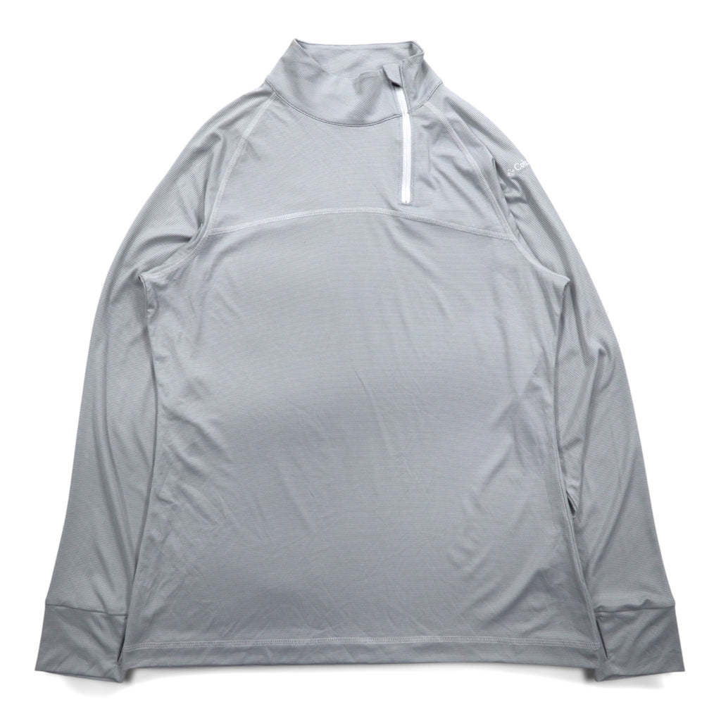 Columbia Half Zip Top Long TM Grey OMNI-WICK NEW CLASSIC PULLOVER 19S97WL