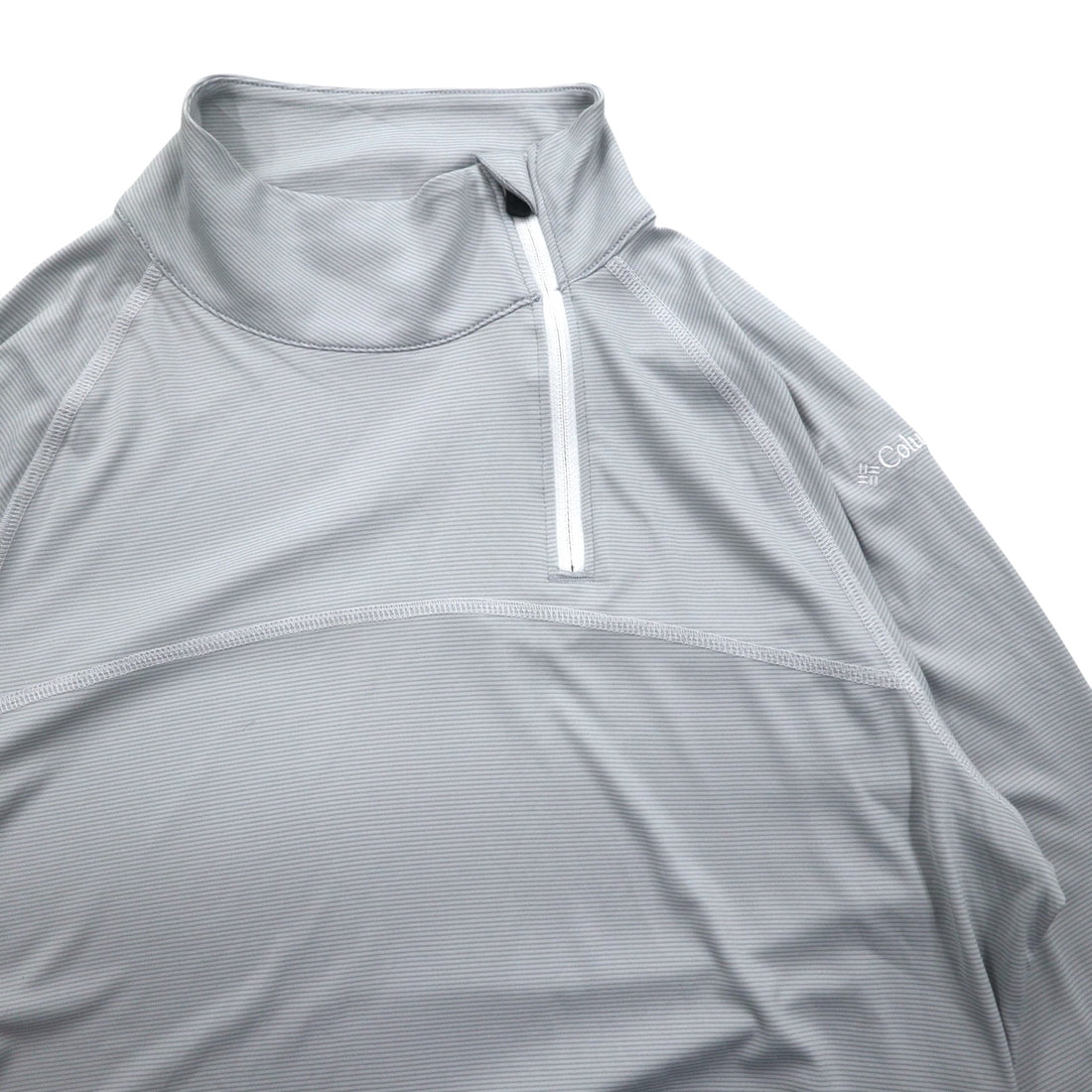 Columbia Half Zip Top Long TM Grey OMNI-WICK NEW CLASSIC PULLOVER 19S97WL