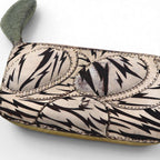 SKOLOCT × Ojaga design 長財布 LONG WALLET ラウンドジップ 総柄 ネオン TSUYOSHI NAKANO
