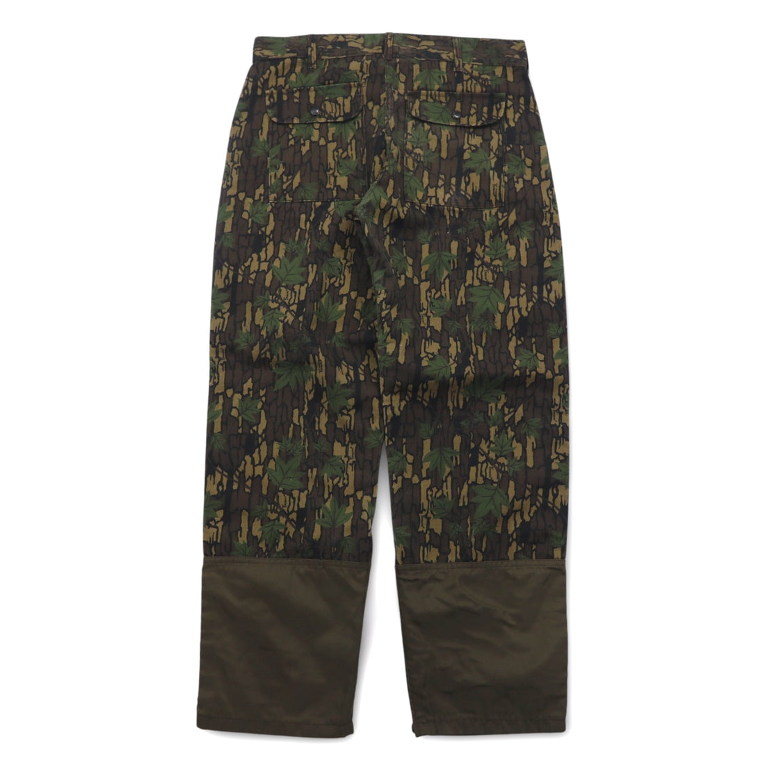90s WINCHESTER Hunting Pants L Khaki Real Tree Camouflage Conceal Hem Zip