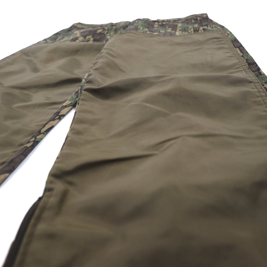 90s WINCHESTER Hunting Pants L Khaki Real Tree Camouflage Conceal Hem Zip