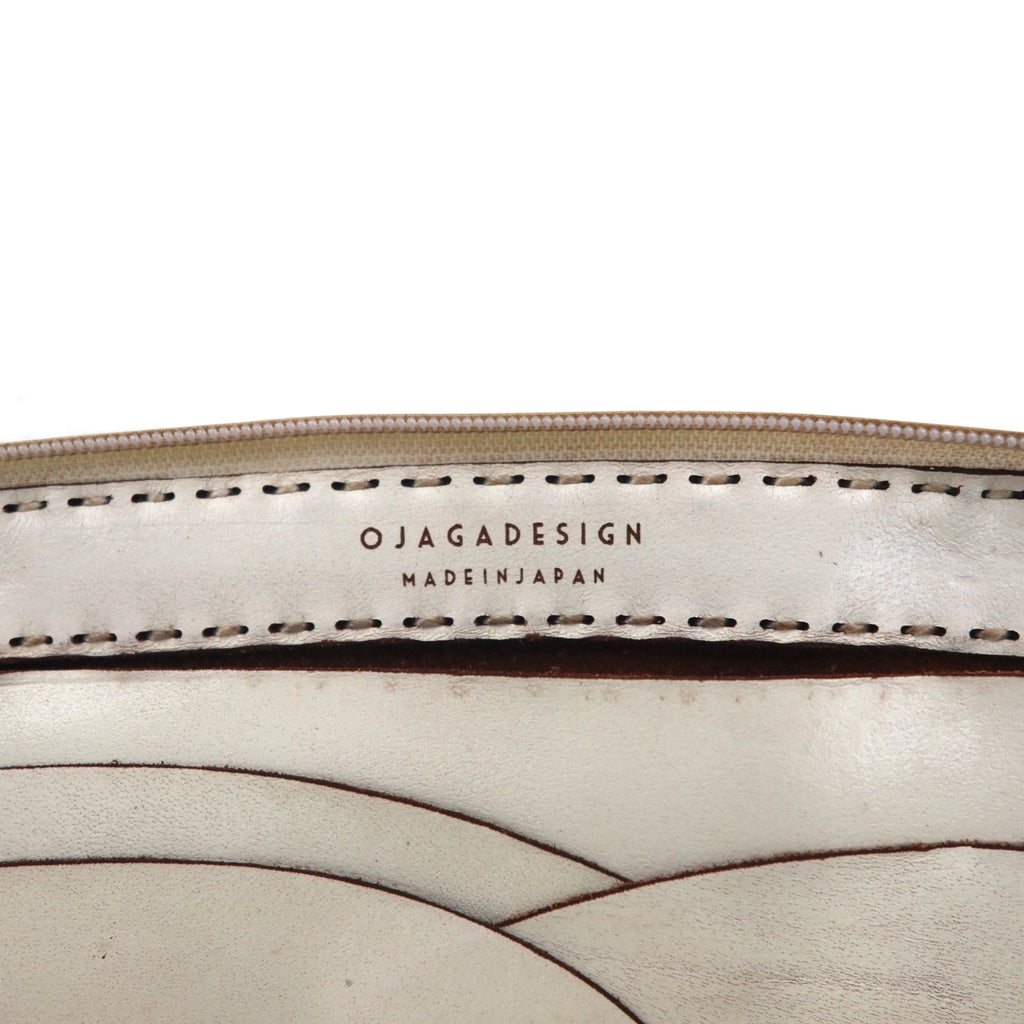 SKOLOCT × Ojaga design 長財布 LONG WALLET ラウンドジップ 総柄 ネオン TSUYOSHI NAKANO