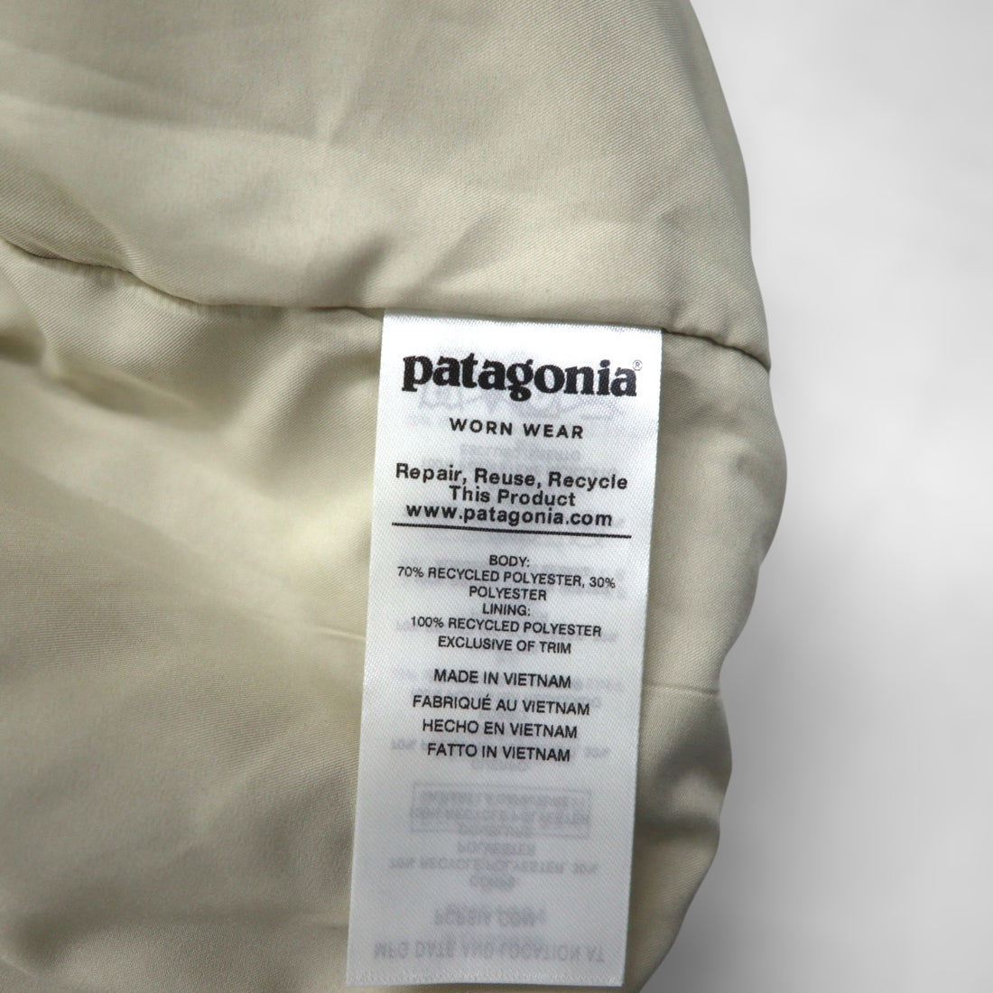 Patagonia Retro X Bomber Jacket, Discontinued, Boa Fleece Medium, Natural Navy, 22830